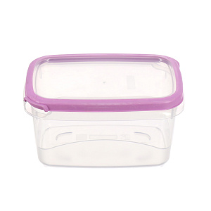 Прямоугольная емкость для хранения продуктов Bico Plast-team, 0.6л 000000000001138633