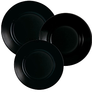 PLUMI BLAC набор столовой посуды 18 предметов LUMINARC опал 000000000001217042