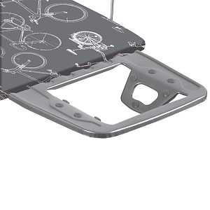 Доска гладильная 122,5х38см НИКА 7 в ассортименте фанера/хлопок 000000000001222383