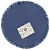 Салфетка сервировочная D35см LUCKY с бахромой темно-синяя 60% полипропилен 40% полиэстер 000000000001208929