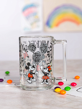 МИККИ И МИННИ Кружка 320мл ОСЗ Фитнес стекло 000000000001184146