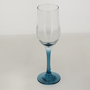 Фужер стеклодля шампанского синяя ножка 190мл ENJOY PASABAHCE44160ВSL 000000000001199203