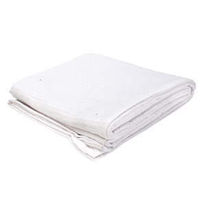 Плед 190х220см LUCKY STRIPE белый хлопок-80%/полиэстер-20% 000000000001214663