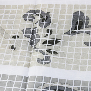 Штора для ванной Grey fresco, 180х200 см 000000000001161371