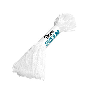 Верёвка бельевая 20м DORA вязаная белый 000000000001223308