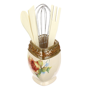 Набор кухонных принадлежностей Розы Коралл, 400мл 000000000001141618