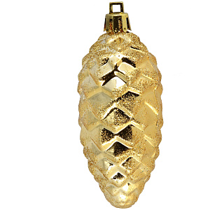 Набор декоративных украшений Шишка Посуда Центр, 9 см, 3 шт. 000000000001161750