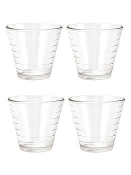 Набор для воды 5 предметов (Кувшин 800мл-1шт/стакан 220мл-4шт ) стекло 000000000001227216