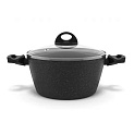 Кастрюля 4,2л CRISTELLE BLACK STONE кованый алюминий 000000000001210482