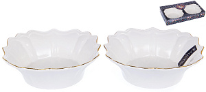 Набор 2 фигурных салатника 16см подарочная упаковка с окном и бантом БУТОН Balsford 101-01042 000000000001193965