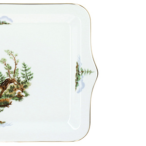 Поднос Охота Porcelaine Czech Gold Hand s.r.o., 30х25см 000000000001136131