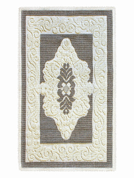 Коврик 58х98см LUCKY Bukle серый 95%хлопок/5%ПЭ 000000000001184030