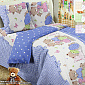 Комплект постельного белья 1,5-спальный Сладкие сны Мишки 100%хлопок поплин 110гр/м рисунок 1703