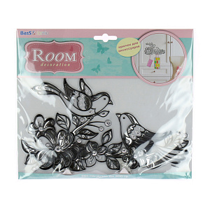 Двойной стикер крючок Пташки Room Decoration 000000000001127374