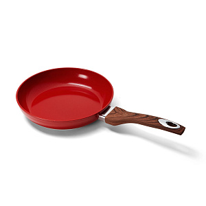 Сковорода 24см PHANTOM CHEF ручка soft touch индукция red 000000000001221195