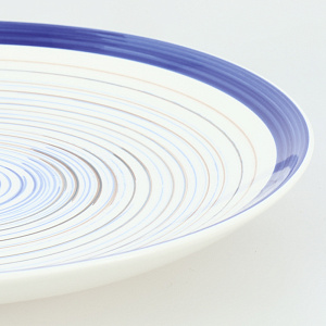 Тарелка обеденная 27см ELRINGTON АЭРОГРАФ Лазурный день керамика 000000000001210588