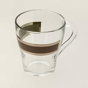 Набор чайных кружек 2шт 250мл ПРОМСИЗ Ампир Рубин стекло 000000000001200669