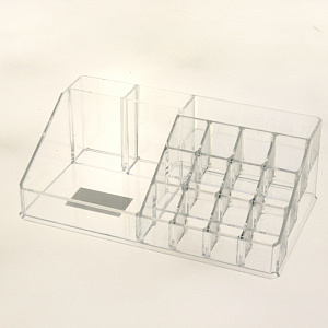 Органайзер д/хранения косметики LILLY белый, пластикSWP-0940WH 000000000001192311