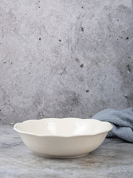 Салатник 18см TULU PORSELEN BUSRA белый фарфор 000000000001208262