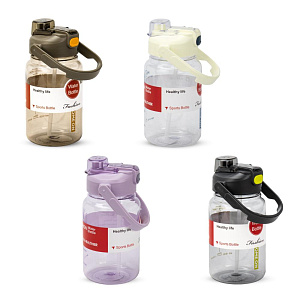 Бутылка спортивная 1,2л в ассортименте пластик Бутылка спортивная 1,2л в ассортименте пластик 000000000001225827