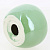 Фигура декоративная 10см Яблоко зелёный керамика 000000000001209228