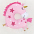 Подушка антистресс 30x34см LUCKY Единорог для путешествий детская розовая полиэстер 000000000001207611