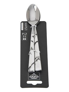 Набор ложек чайных 2шт LUCKY Марбл нержавеющая сталь 000000000001228180