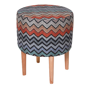 Пуф 35х35х42см DREAMBAG Лекко турмалин велюр 000000000001211383