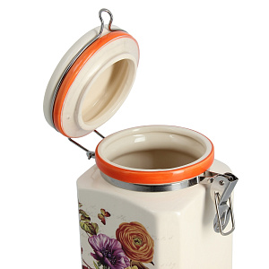 Банка для сыпучих продуктов Элегия Коралл, 1100мл 000000000001119126