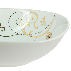 Салатник Оливия Matissa, фарфор, 15.8 см 000000000001082284