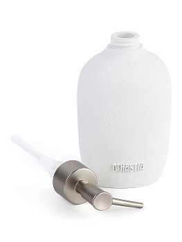 Диспенсер для жидкого мыла DE'NASTIA Лофт белый полирезина 000000000001214825