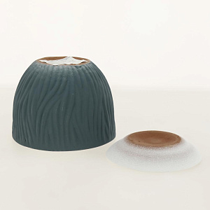 Горшок для цветов декоративный керамический Кора серо-голубой №3 2л ГК 20 000000000001200887