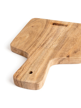 Доска универсальная 16x23x1,5см DE'NASTIA квадратная малая с ручкой акация 000000000001221811