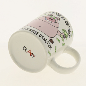 Кружка,прогноз погоды на сегодня-счастливые осадки,350мл,136-08030 000000000001180192