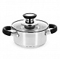 Кастрюля 600мл SERVITTA mini с крышкой нержавеющая сталь