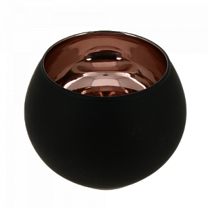 Подсвечник декоративный "Сircle" стекло 7,5х8см черный/золото R011270 000000000001200388