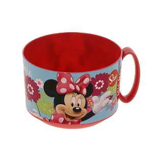 Кружка пластиковая 450мл для СВЧ Минни Маус Цветы Stor 274725/14527 000000000001193653