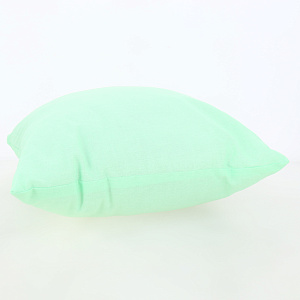 Подушка декоративная 40х40см HOLLOW FIBER без канта мятная наполнитель холлофайбер покрытие бязь плотность125гр/м2 хлопок 000000000001212149