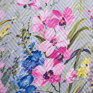 Покрывало Этель "Акварельные цветы" 240х210±5см, розовый, 100% полиэстер 4796232 000000000001200190