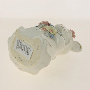 Копилка крыса хозяюшка лепка больша глазурь белая (ак-22735) 000000000001191952