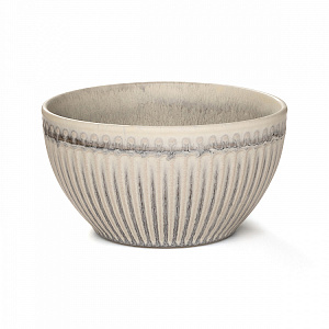 Салатник 14см/690мл DE'NASTIA NEW ERA COLLECTION Antique серый керамика 000000000001224515