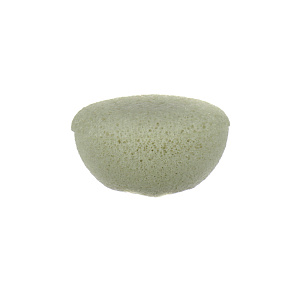 Воздушный спонж для лица с зеленой глиной The Konjac Sponge company 000000000001127422