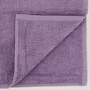 Полотенце махровое 70х140см АЛТЫН АСЫР гладкокрашеное плотность 400гр/м2 без бордюра сиреневое хлопок 000000000001206092