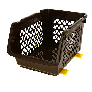 Ящик для овощей 10л ИНТЕРМ шоколадный пластик 000000000001176035