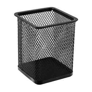 Стакан для канцелярии 8х8х10см металл 000000000001221332