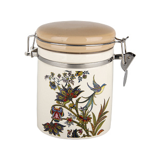 Банка для сыпучих продуктов 700 мл с клипсой п/упBright Ornamental,ZF6261-21 000000000001193115