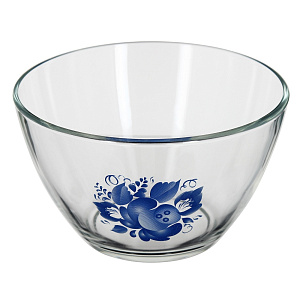 ГЛАДКИЙ РУССКИЕ УЗОРЫ Салатник 19см ОСЗ стекло 000000000001119464