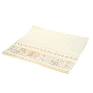 Полотенце махровое Bamboo forest Cleanelly Collection, белый, 50х90 см, пл.460 000000000001126093