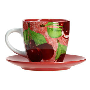 Набор чайный Фрукты Estetica, 280мл, 12 предметов 000000000001127756