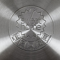 Кастрюля 3,5-3,6л SWEET HOME Бордо стекляннная крышка силиконовые вставки на ручках нержавеющая сталь 000000000001182942